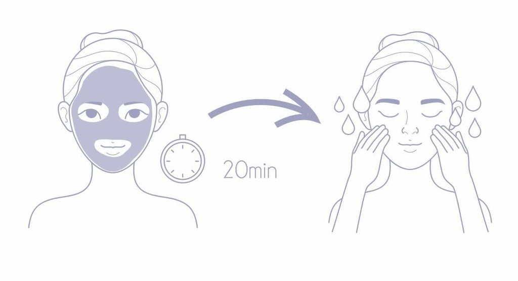 CARELIKA Bubble purifying mask, 30ml